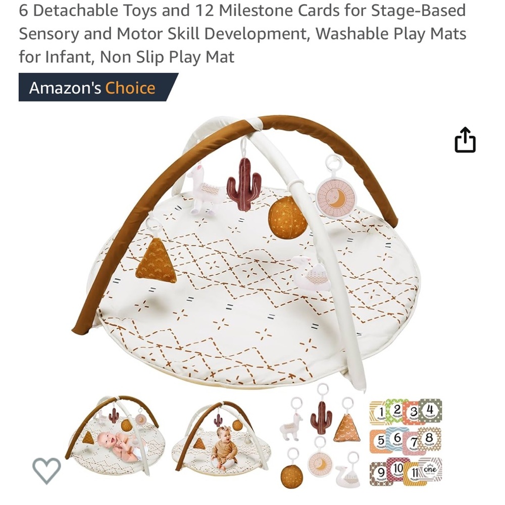 Tummy Time Activity Mat - SAME DAY SHIP